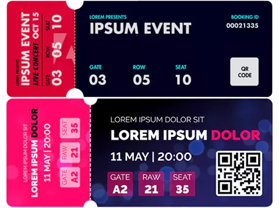 event-ticket-design-service-foto-360-kolkata
