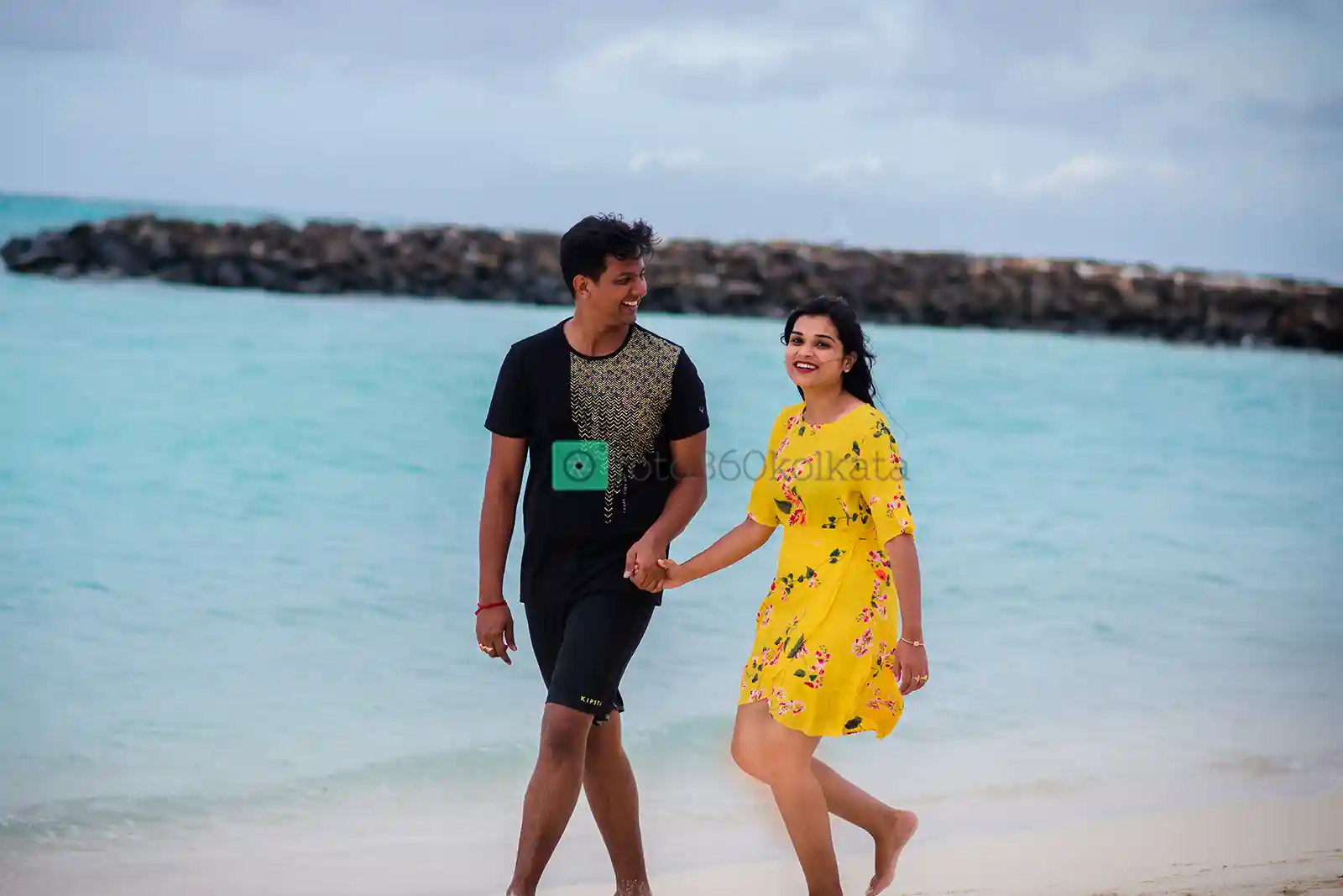 Pre-Wedding Photoshoot for Destination wedding in Kolkata